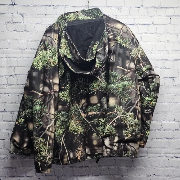 Dickies Jacket Mens XL Camo West Wayne Carlton Fleece Lined Canvas Hunting - Picture 2 of 9